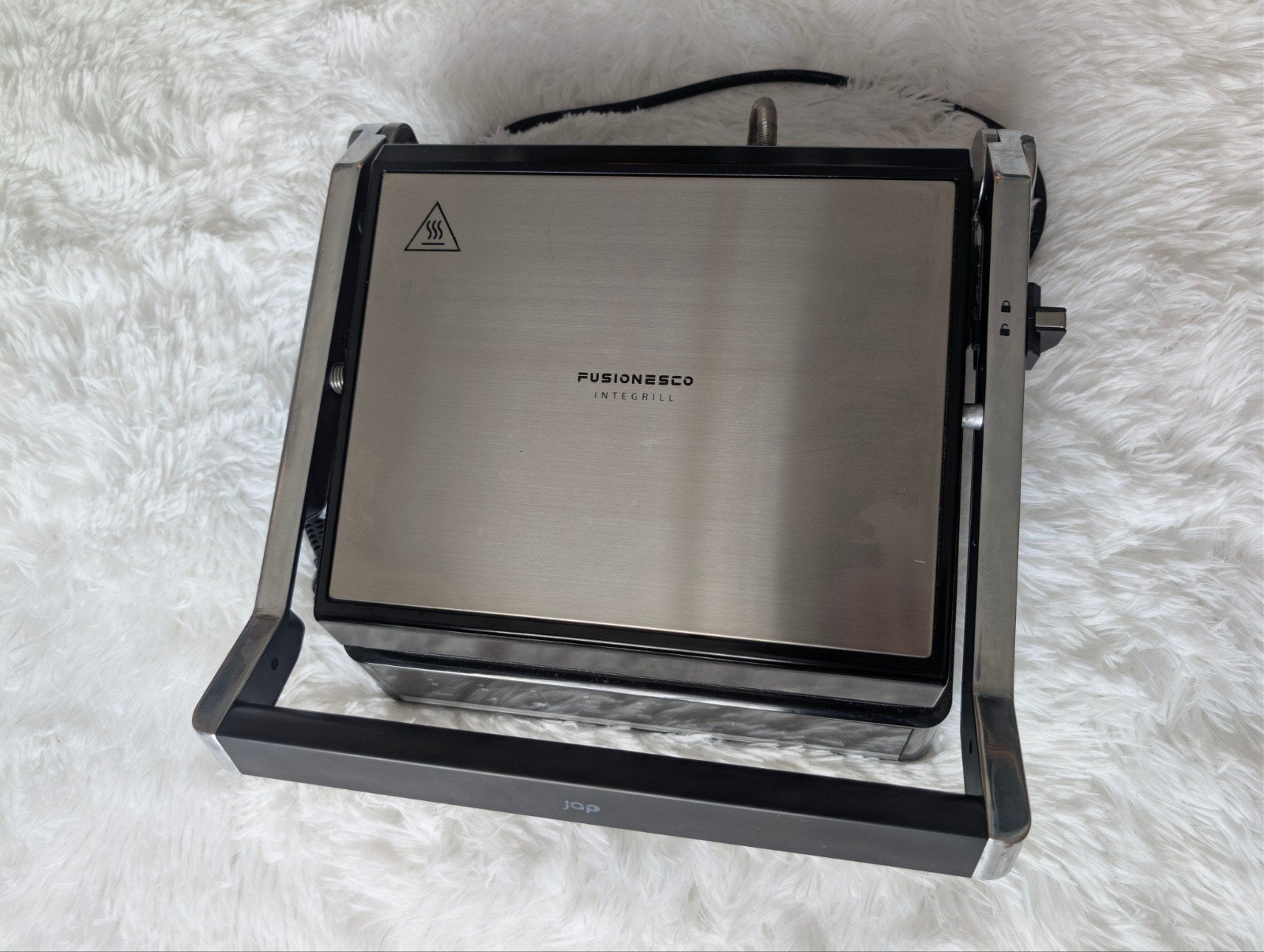 FUSIONESECO Tafelgrill / Contactgrill - Uitstekende staat, Witgoed en Apparatuur, Grillplaten, Ophalen of Verzenden