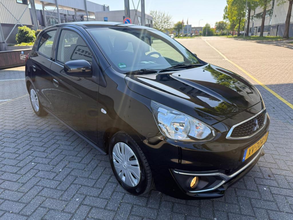 Mitsubishi Space Star 1.0 Cool+APK*NAP*AIRCO*ELKT-RAAM*C-D A, Voorwielaandrijving, Start-stop-systeem, Gebruikt, Euro 6