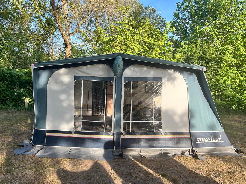 Dorema Grey-look voortent maat 7, Caravans en Kamperen, Voortenten en Luifels, Ophalen, Gebruikt, Dorema