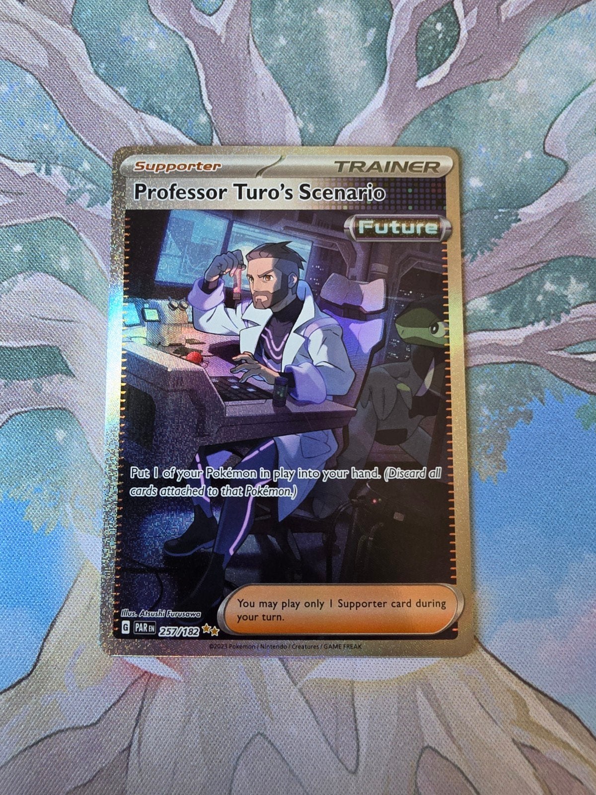 Pokemon paradox rift professor turo's scenario 257/182, Ophalen of Verzenden, Nieuw, Losse kaart, Foil