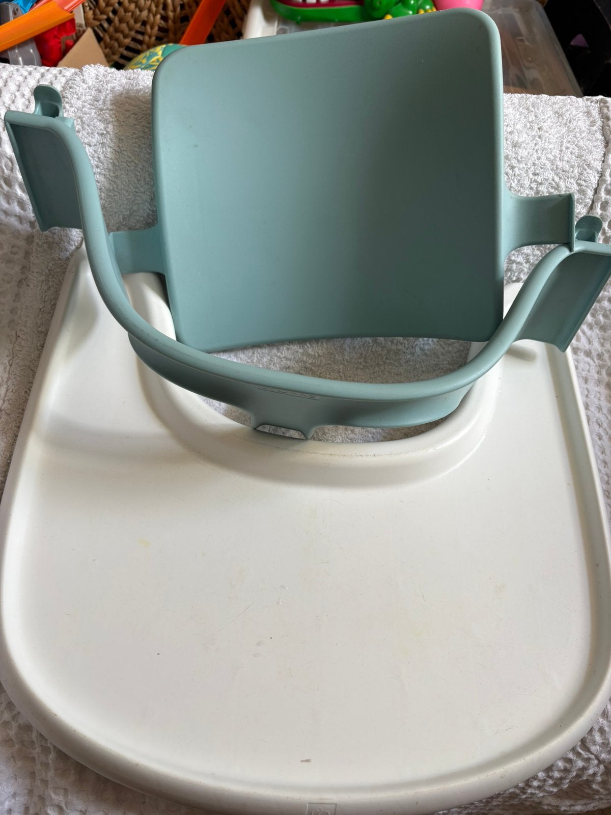 Stokke Playtray voor Tripp Trapp: zitje, rugleuning, eetblad, Ophalen, Meegroeistoel