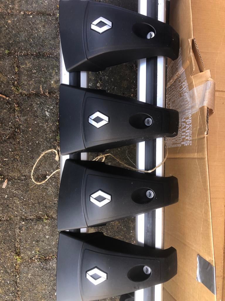 Originele Renault dakdragers voor Scenic IV, Auto diversen, Dakdragers, Ophalen, Zo goed als nieuw