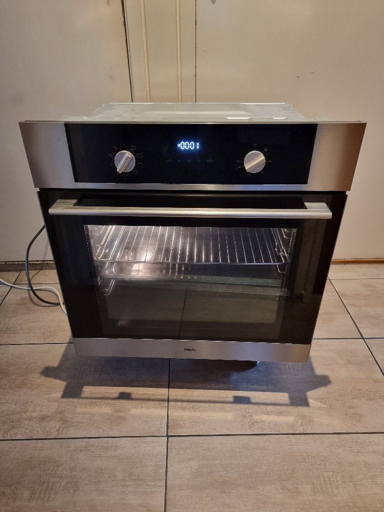 Luxe Pelgrim inbouw oven 60x60cm met hete lucht, Ophalen, Gebruikt, Hete lucht, Pelgrim
