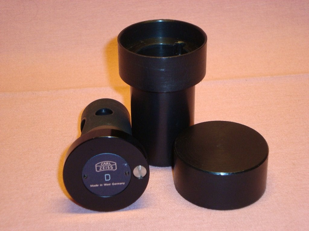 Carl Zeiss donkerveld reflektor voor opvallend licht, Audio, Tv en Foto, Optische apparatuur | Microscopen, Zo goed als nieuw