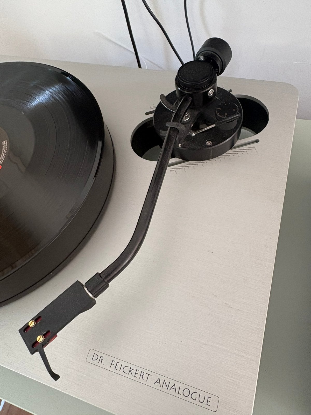 Dr. Feickert DFA 105 tonearm. (jelco SA 250), Audio, Tv en Foto, Platenspelers, Ophalen of Verzenden, Zo goed als nieuw, Overige merken