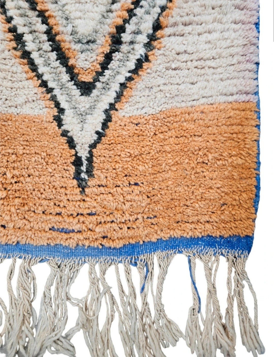 Handgeknoopt oosters wol Berber tapijt Loper Boujad 74x354cm, Www.hypepopup.nl, Www.hypepopup.nl, Www.hypepopup.nl, Rechthoekig