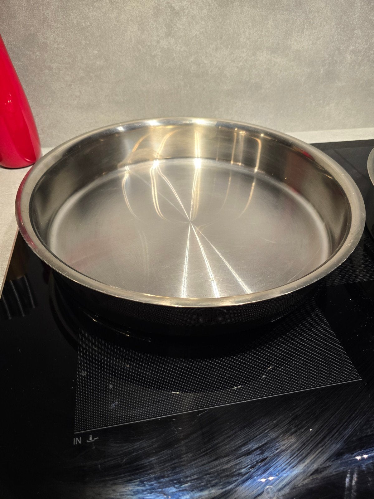 Ovenplaat (tepsi) zo goed als nieuw, Ophalen of Verzenden, Zo goed als nieuw, Rvs, Overige typen