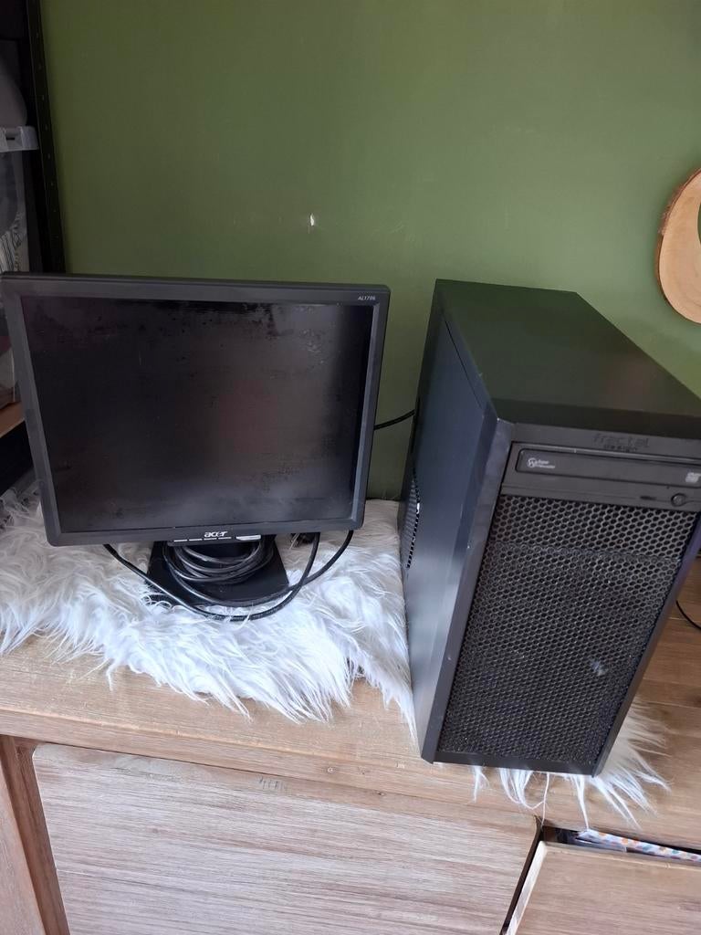 Acer monitor met Fractal Design computerkast, Ophalen