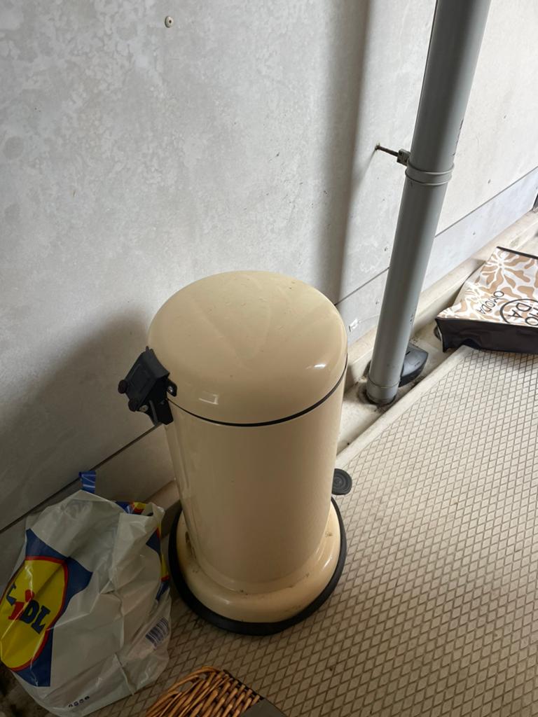 Prullenbak wesco base, 40 liter of meer, Verzenden, Zo goed als nieuw, 50 tot 75 cm