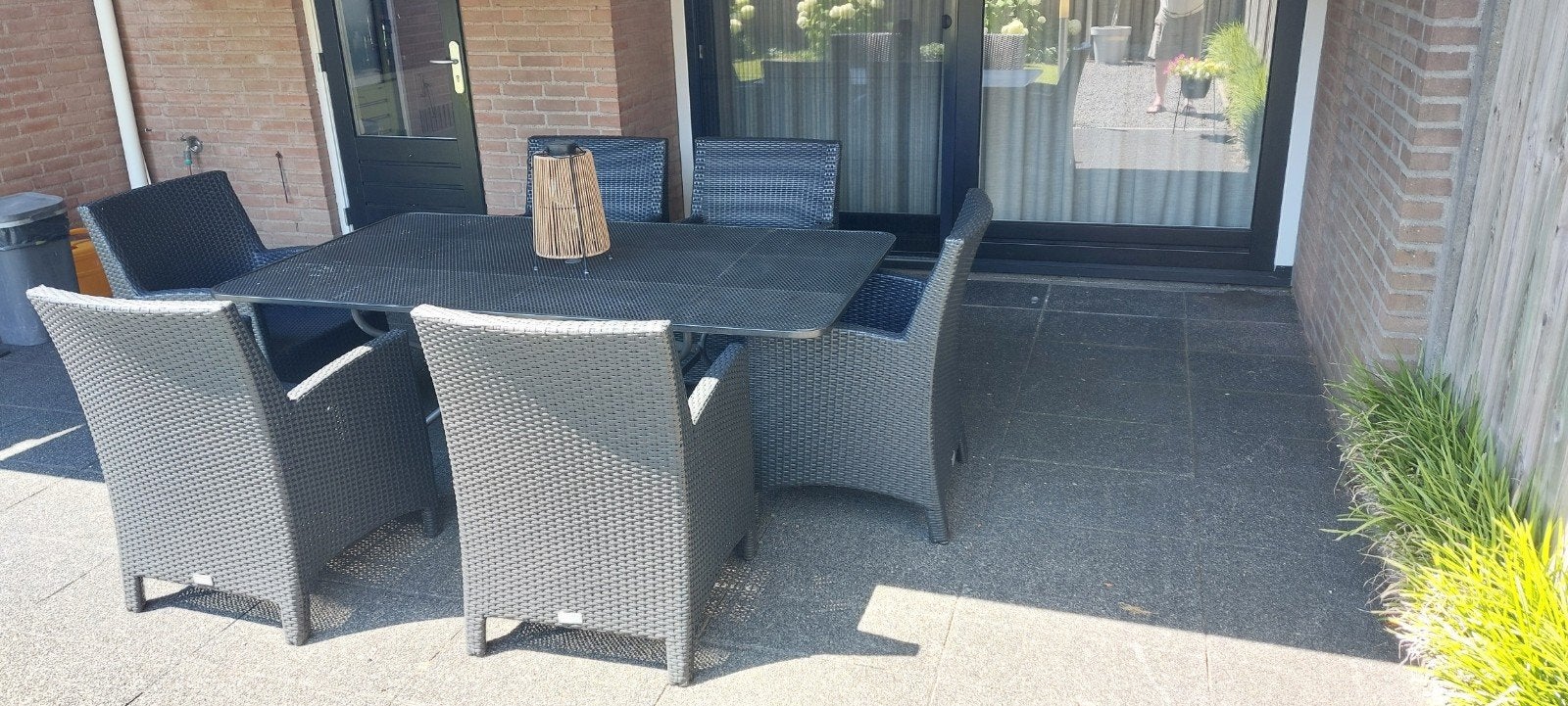 TUINSET WICKER, Ophalen, Gebruikt, Wicker