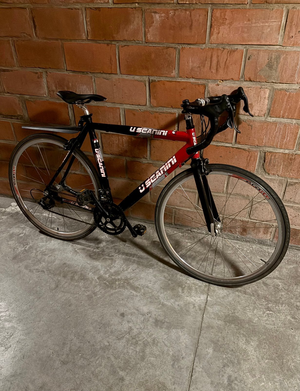 Race fiets - U Scanini, Aluminium, Zo goed als nieuw, 57 tot 61 cm, Ophalen