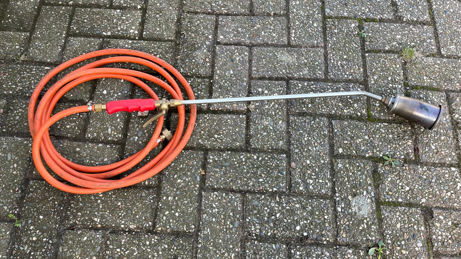 Dak/onkruidbrander, Ophalen, Zo goed als nieuw