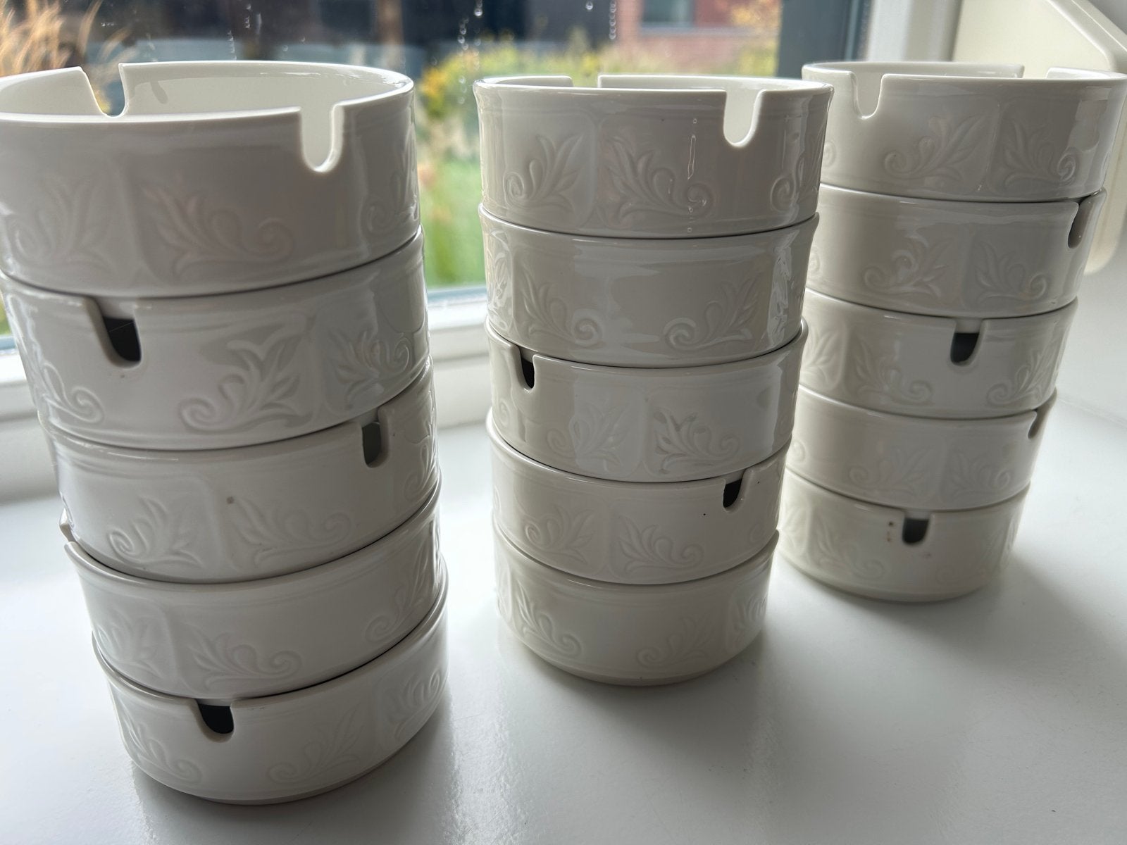 Villeroy & Boch Cortina Asbakken - Set van 15, Ophalen of Verzenden, Zo goed als nieuw, Asbak