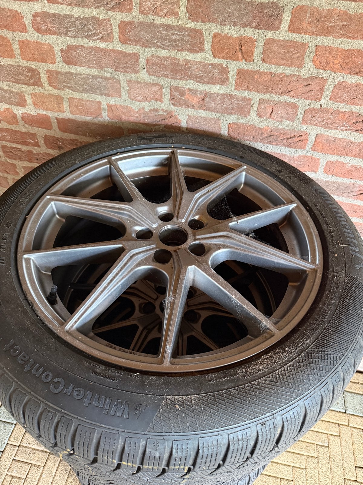 Originele BMW X5 Velgen met Winterbanden, Auto-onderdelen, Banden en Velgen, Ophalen, Gebruikt, Banden en Velgen, 17 inch