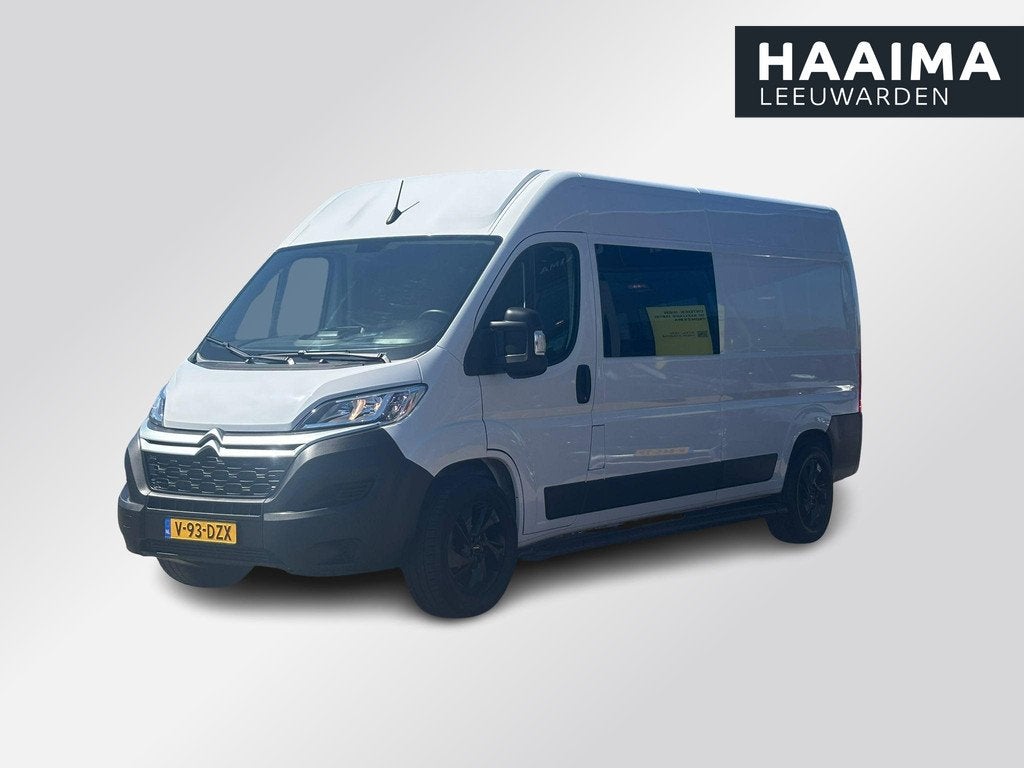 Citroen Jumper Dubbele cabine 2.2 BlueHDi 140pk L3H2 3.3t |, Voorwielaandrijving, Stof, Gebruikt, 4 cilinders