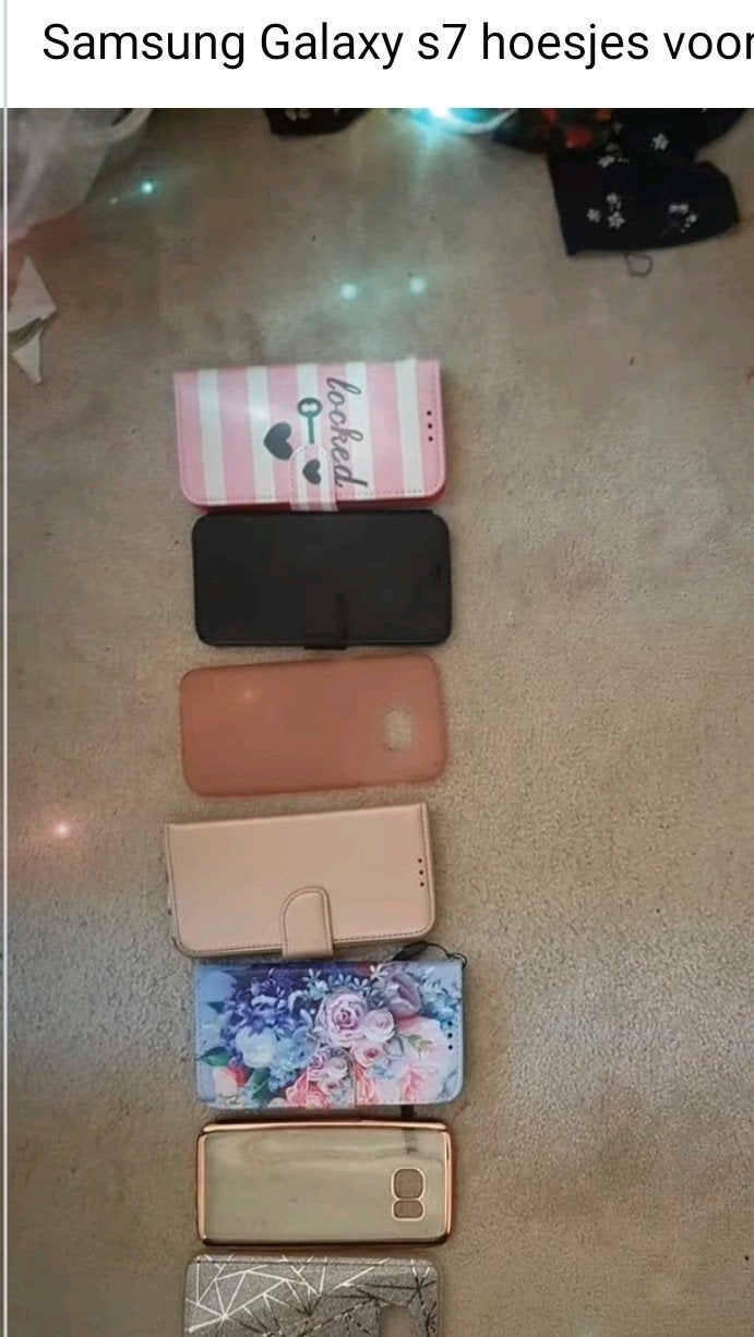 Samsung s6 case verschillende hoesjes, Ophalen of Verzenden, Zo goed als nieuw