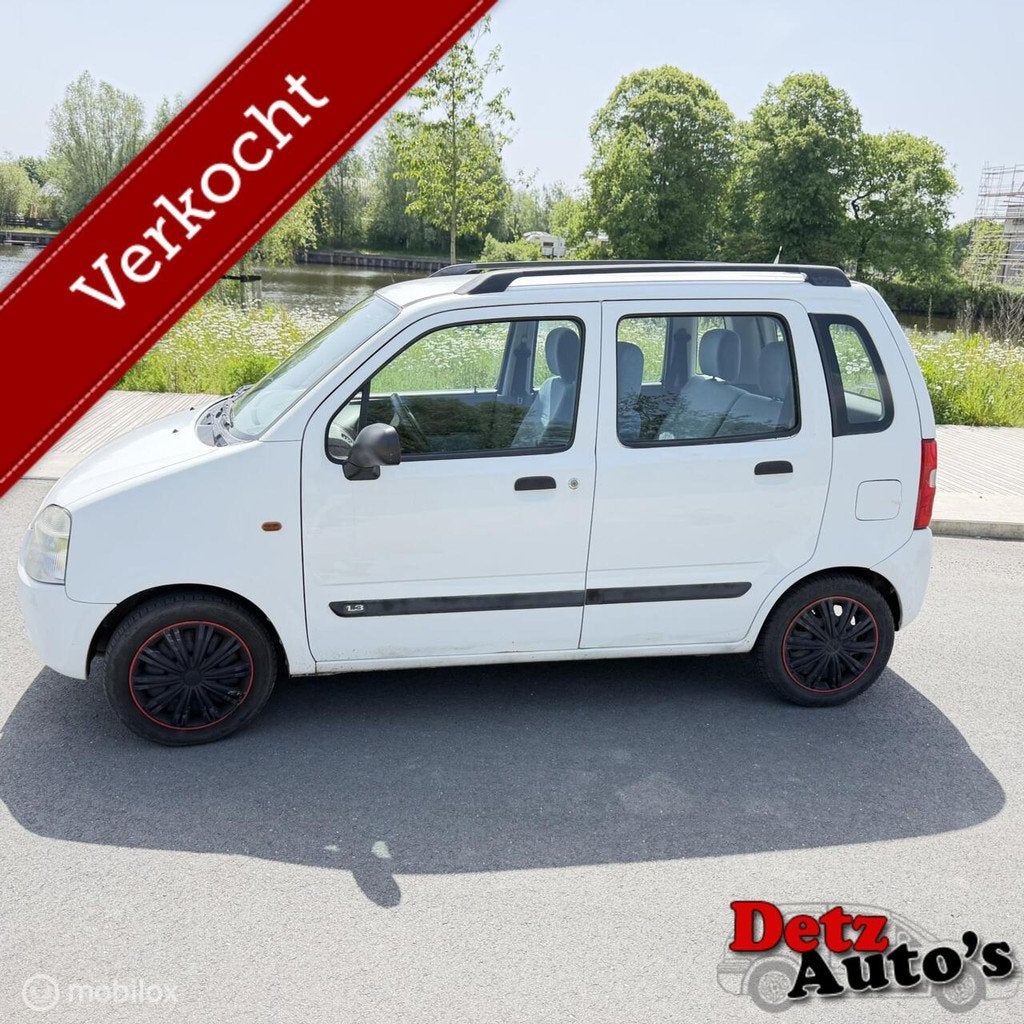 Suzuki Wagon R+ 1.3 GA vakantie auto, Voorwielaandrijving, Gebruikt, 31 €/maand, 4 cilinders