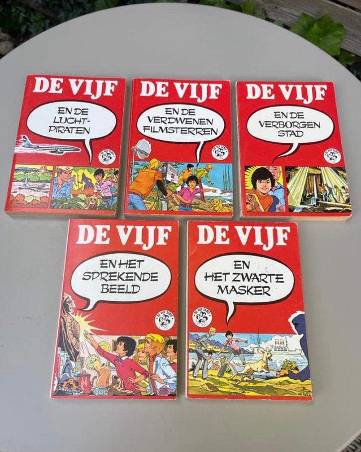 De Vijf - 5 Boeken Set - Spannende Avonturen, Ophalen of Verzenden, Gelezen, Fictie