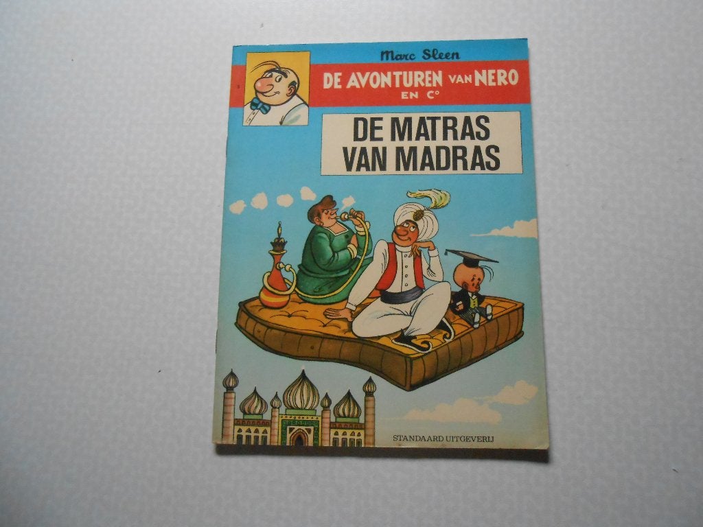 Nero 8 De matras van Madras 1973. 1 ste druk., Marc Sleen, Eén stripboek, Ophalen of Verzenden, Zo goed als nieuw