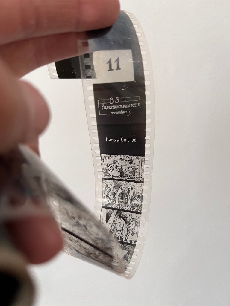 Filmstrook Hans en Grietje collectors item, Verzamelen, Ophalen of Verzenden, Gebruikt, Overige typen