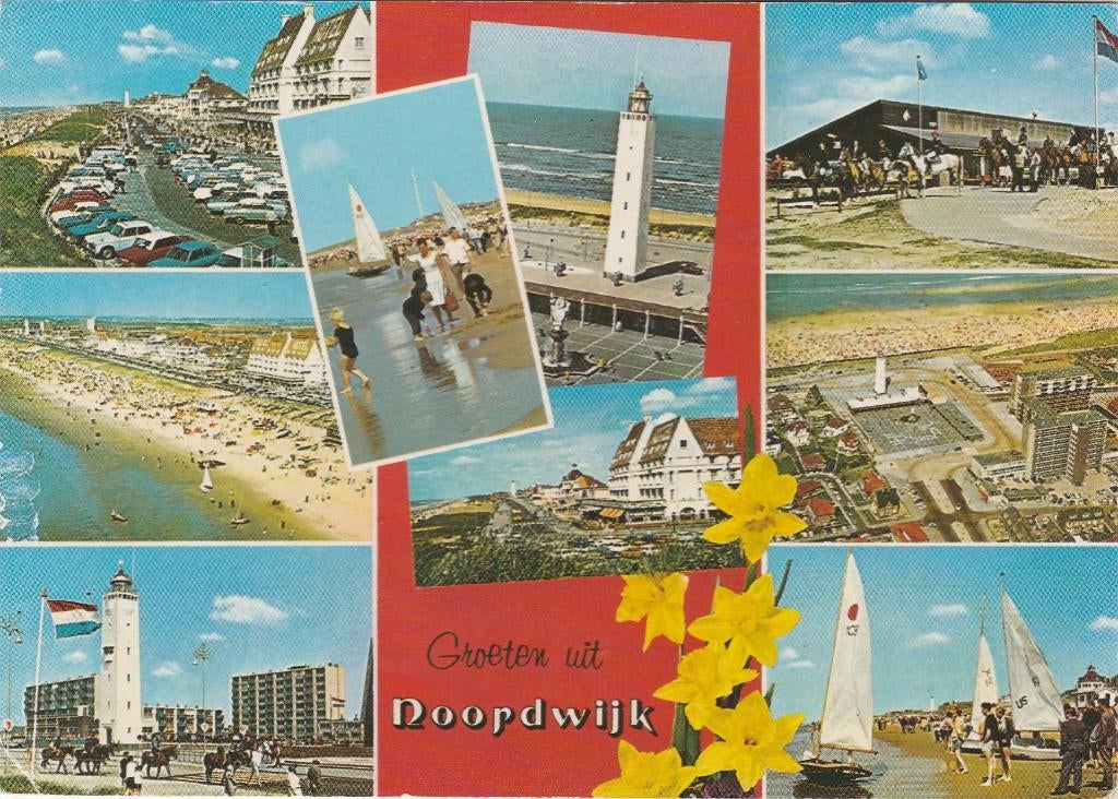 NOORDWIJK Boulevard Vuurtoren Manege Groeten, Verzenden, 1980 tot heden, Gelopen, Zuid-Holland