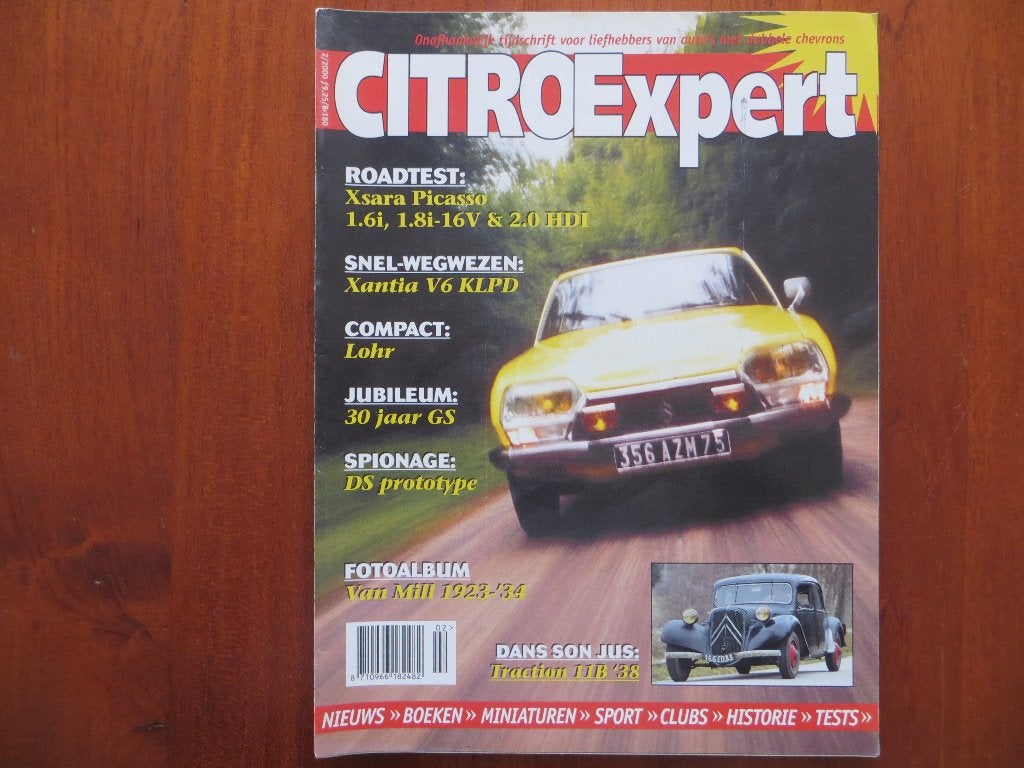 CitroExpert 2 2000 30 jaar GS, Xantia Activa KLPD, DS Proto, Ophalen of Verzenden, Nieuw, Citroën