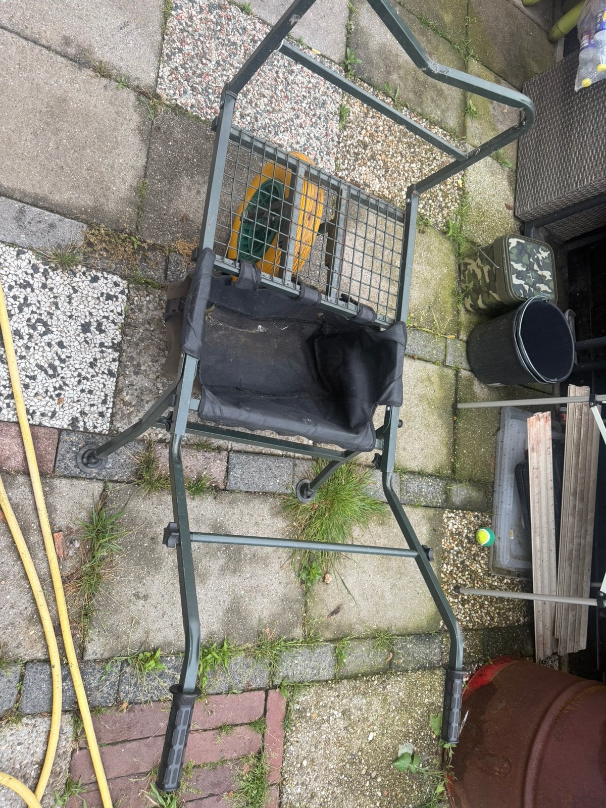 Kleine barrow met anti lekband, Watersport en Boten, Hengelsport | Karpervissen, Ophalen, Zo goed als nieuw, Overige typen