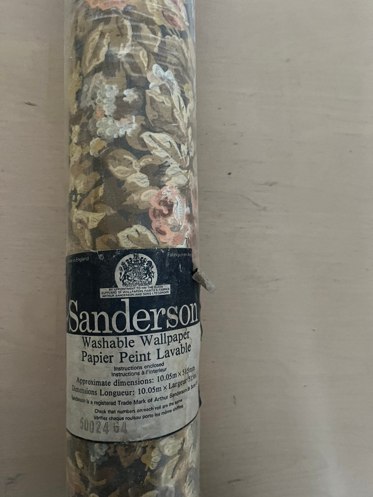 Behang Sanderson no 6002464, Ophalen of Verzenden, Minder dan 10 m²