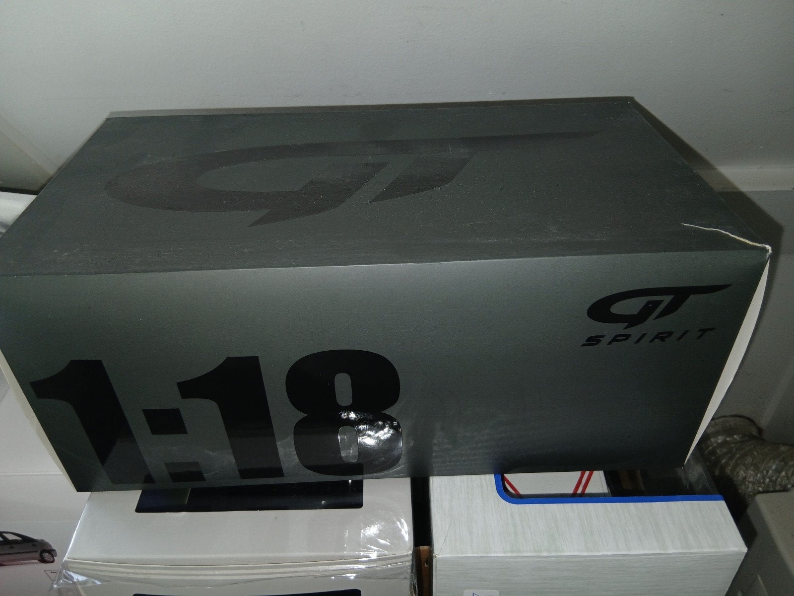GT Spirit Gumball 3000 Audi R8 LMS 1:18 modelauto, Ophalen of Verzenden, Zo goed als nieuw, Auto, Overige merken