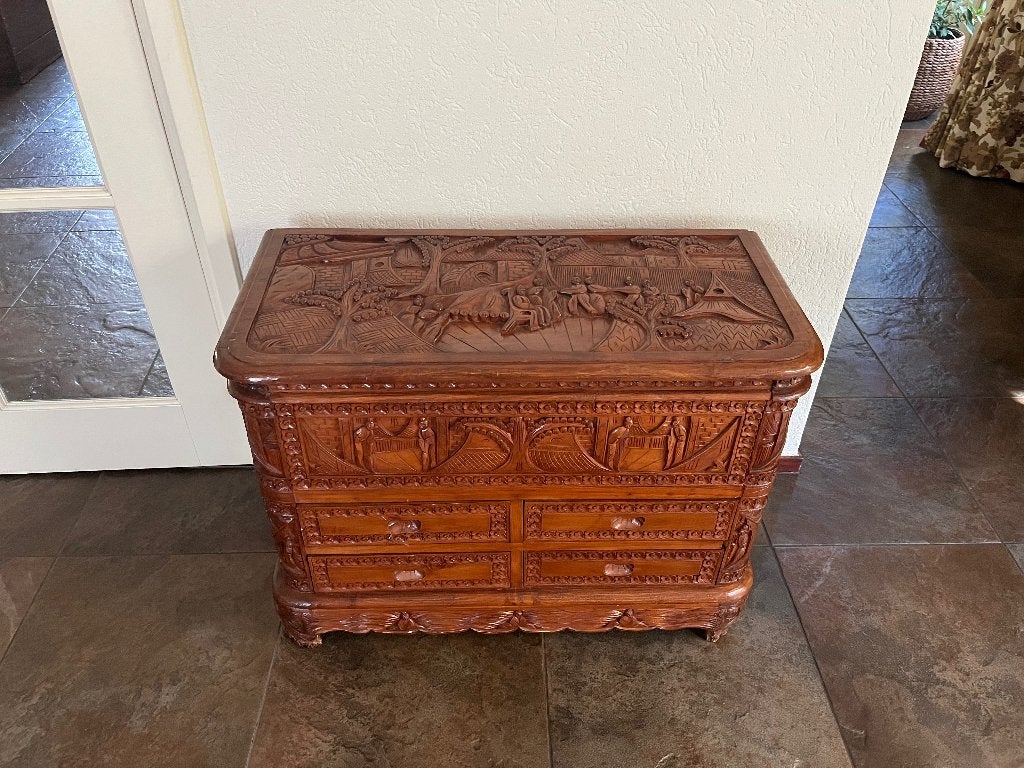 Chinese kist, Ophalen, 50 – 75, Minder dan 50 cm, Gebruikt