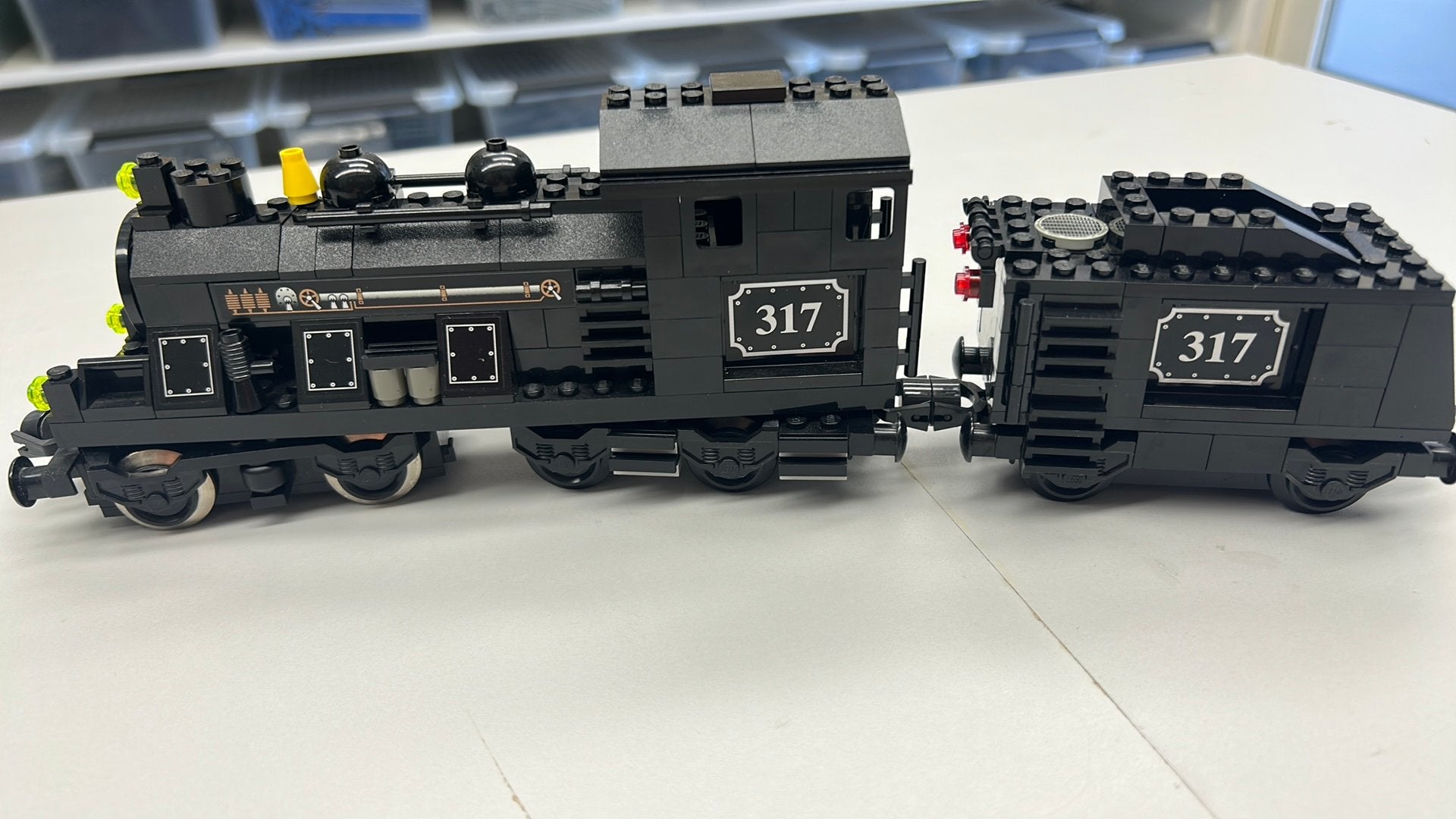 SB2956 Lego trein 10205 My Own Train als nieuw, Ophalen of Verzenden, Zo goed als nieuw