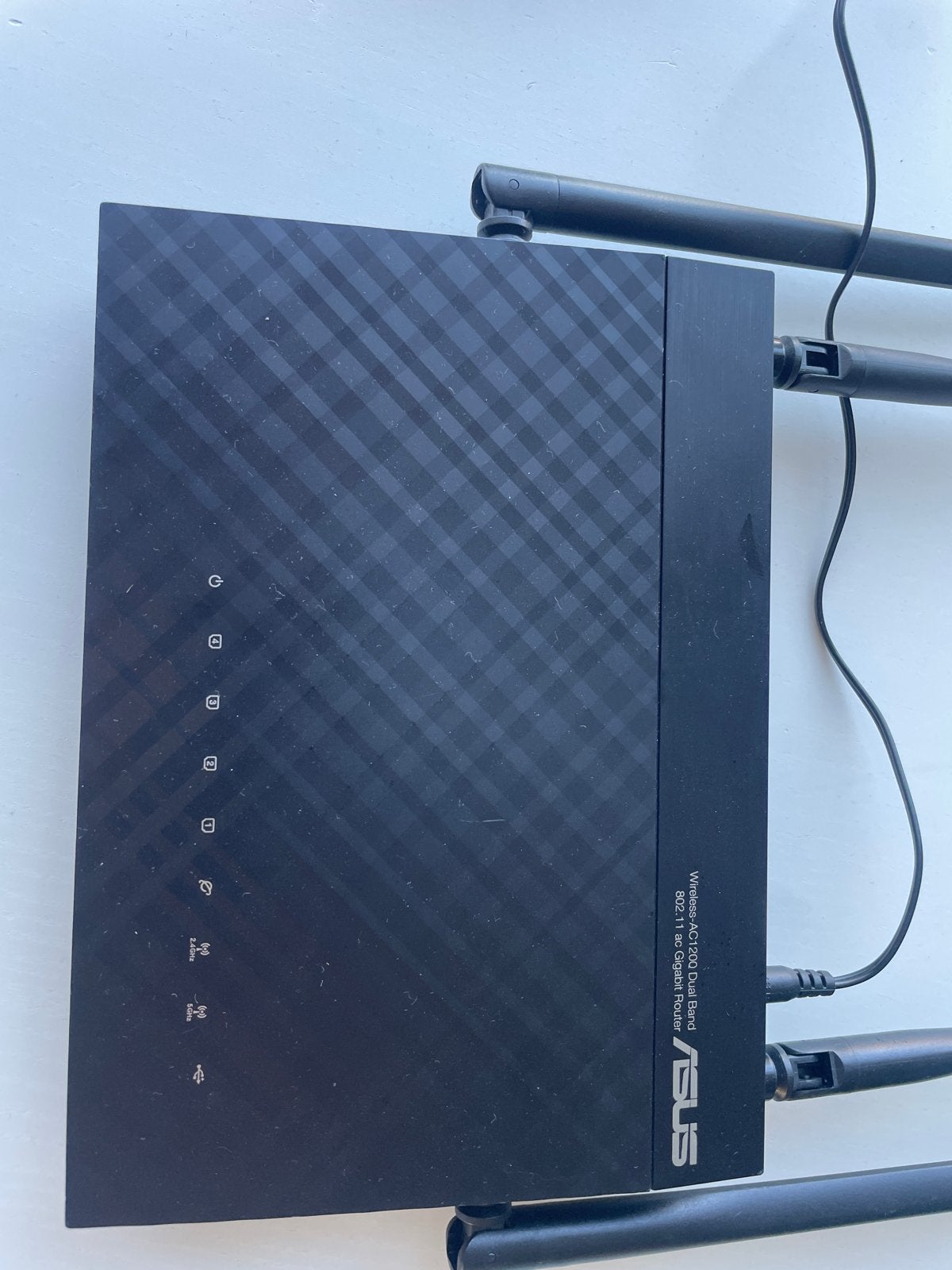 ASUS RT-AC1200G+ Dual Band Gigabit Router, Computers en Software, Ophalen of Verzenden, Gebruikt, Router
