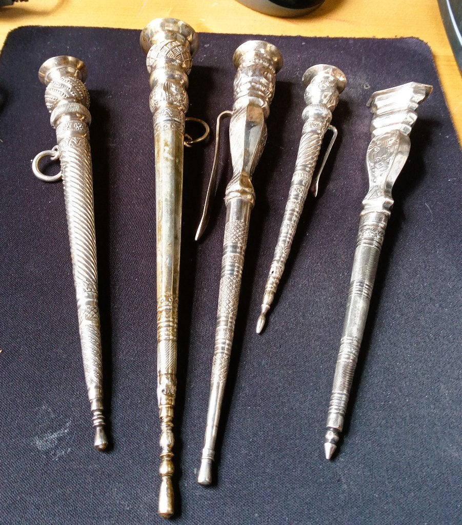 Zilveren breischedes, Ophalen of Verzenden, Zilver