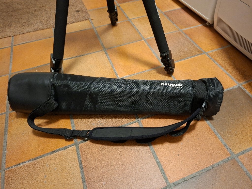 Statief + gimbal schommelkop, Ophalen, Cullmann, Gebruikt, Driepoot