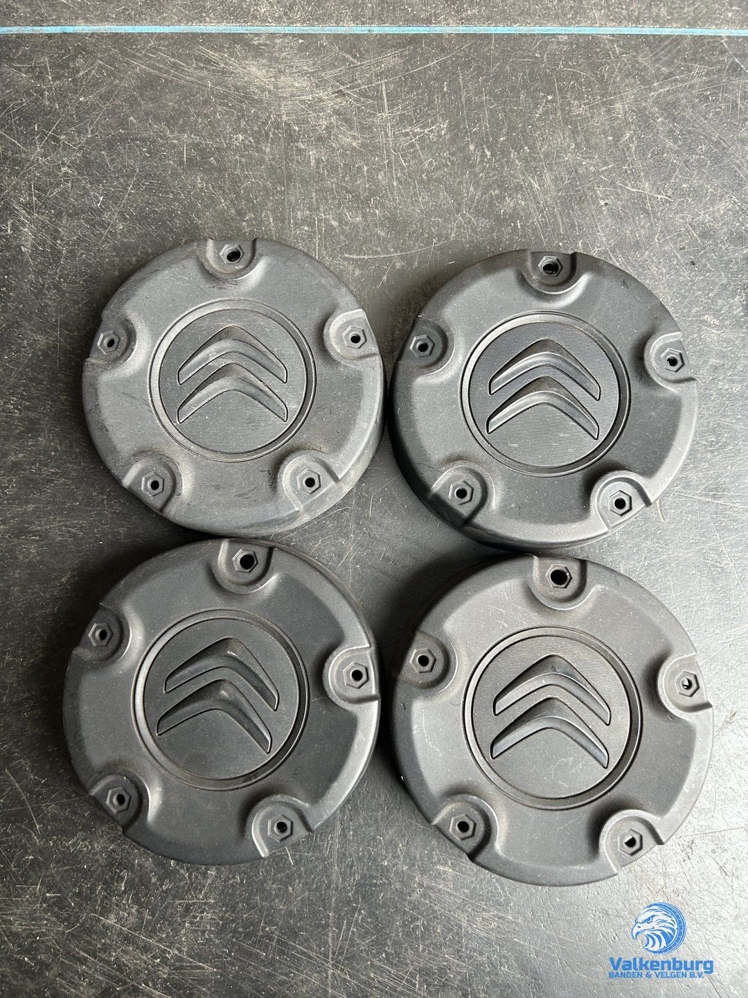 ORIGINELE Citroen Berlingo naafkap naafdop set zwart, Gebruikt, -, Verzenden, -