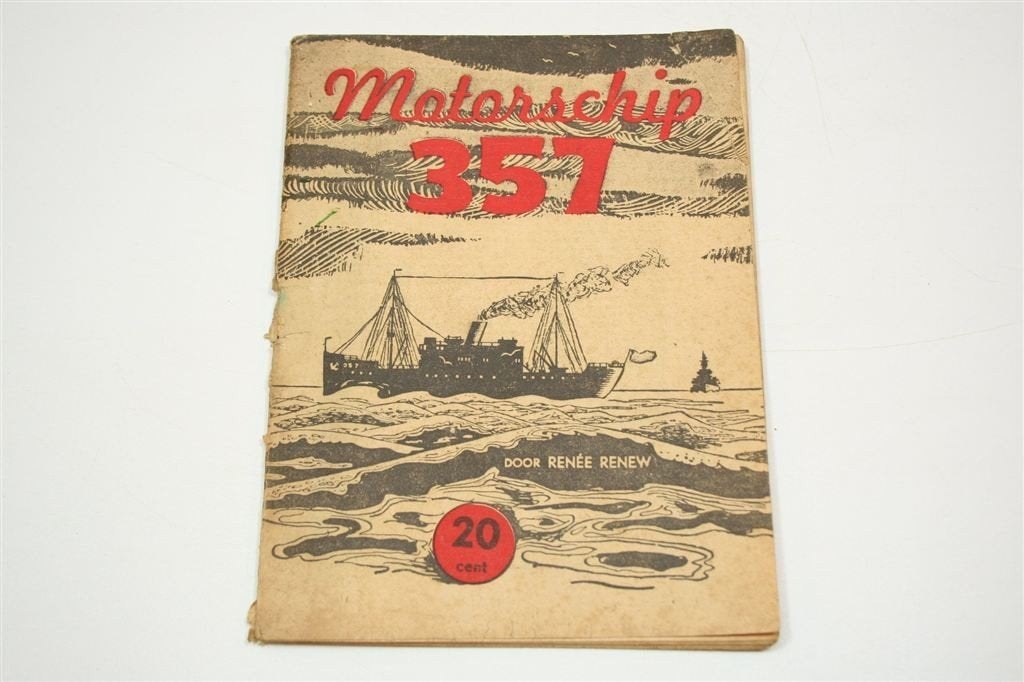 Motorschip 357 — Oorlogsverhaal op Zee — Zeldzaam 1941, Ophalen of Verzenden, Gelezen