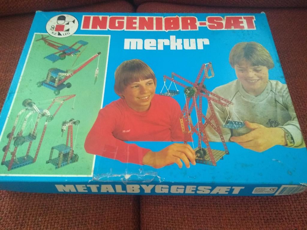 Collectable Merkur (Meccano) Metal Byggesaet Ingenior-Saet, Ophalen of Verzenden, Gebruikt