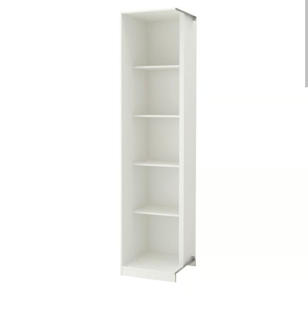 IKEA hoekkast element Wit, 236x50x58 cm, Huis en Inrichting, Met plank(en), Modern, functioneel, 200 cm of meer, 50 tot 100 cm