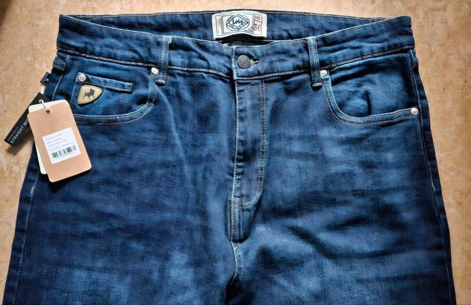 Nieuwe Loïs blue jeans 'straight wide leg' - W36/dames 46, Ophalen, Blauw, Nieuw, Loïs
