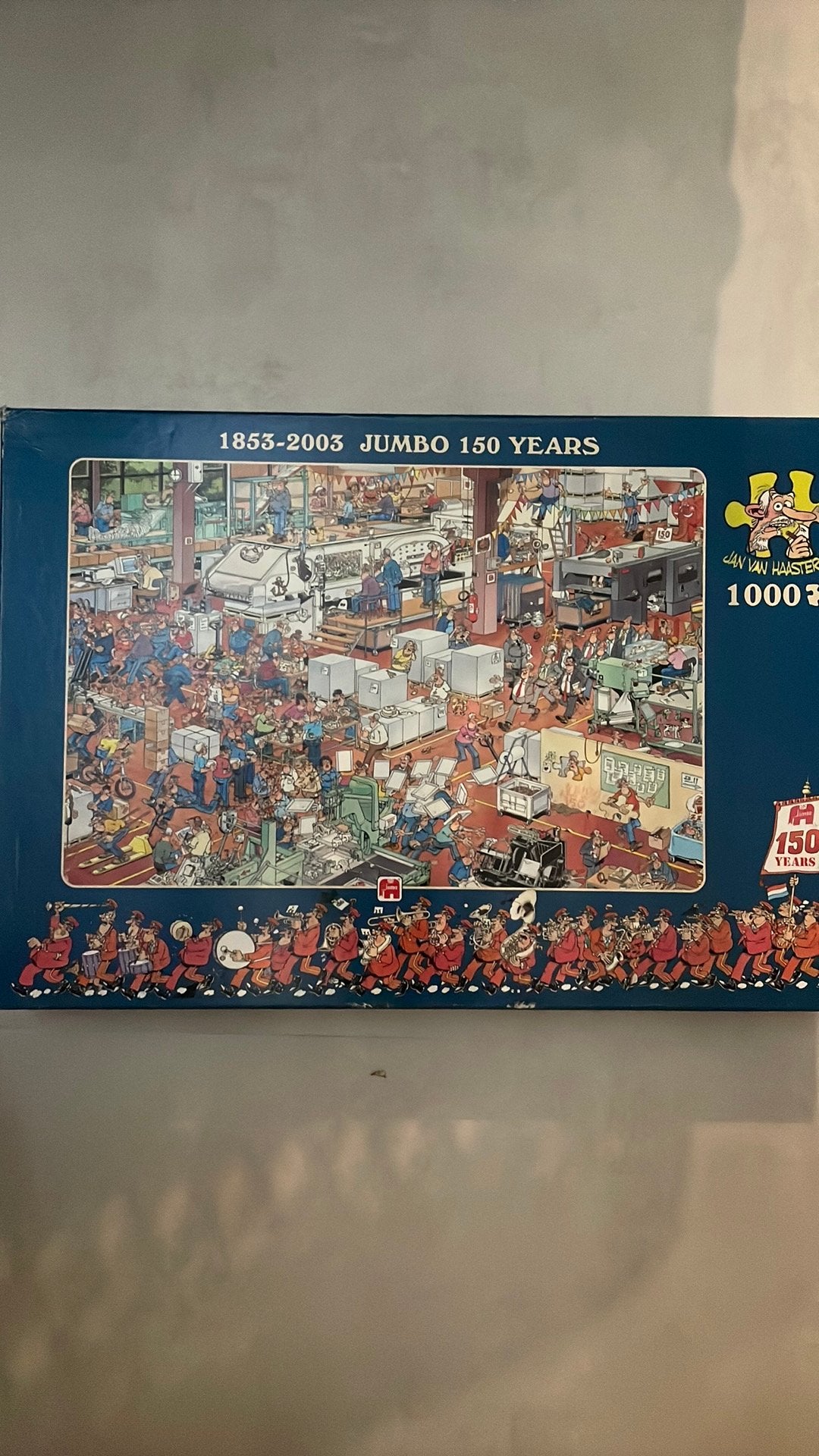 Jan van Haasteren puzzel Jumbo 150 years, Ophalen, Minder dan 500 stukjes, Gebruikt