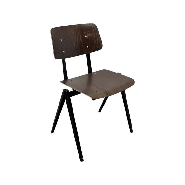 Galvanitas schoolstoelen S9 S21 retro design stoel  966, Huis en Inrichting, Stoelen, Ophalen of Verzenden, Gebruikt, Bruin, Vijf, Zes of meer stoelen