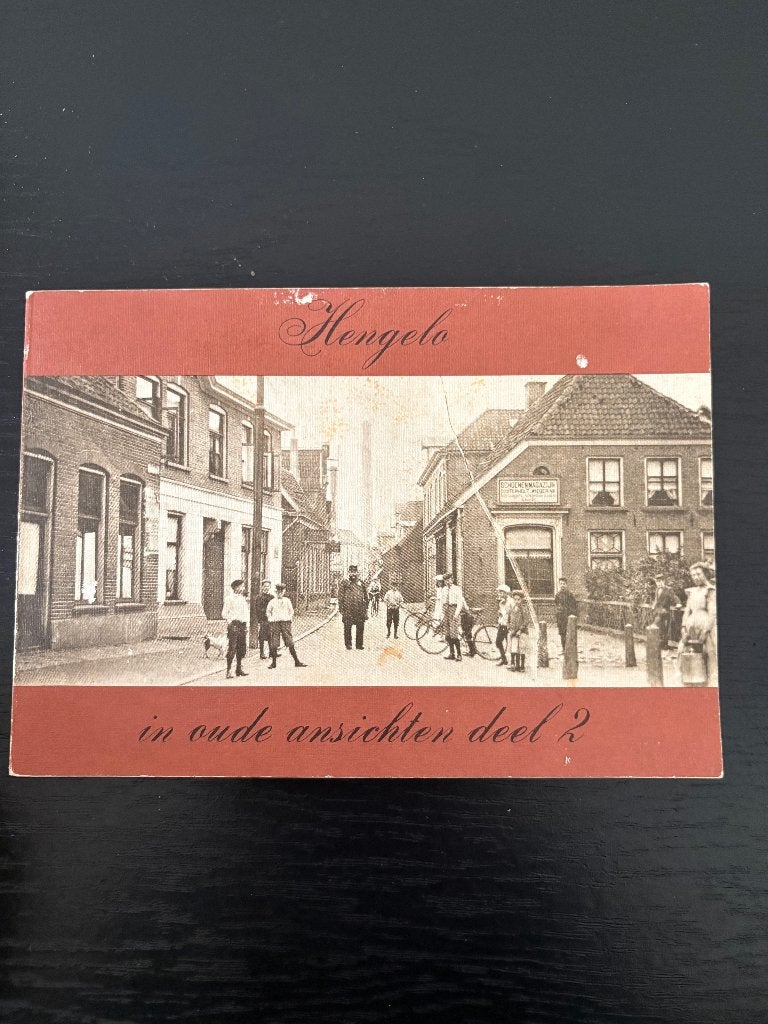 HENGELO IN OUDE ANSICHTEN DEEL 2, Boeken, Ophalen of Verzenden, D WILMINK, 20e eeuw of later, Gelezen
