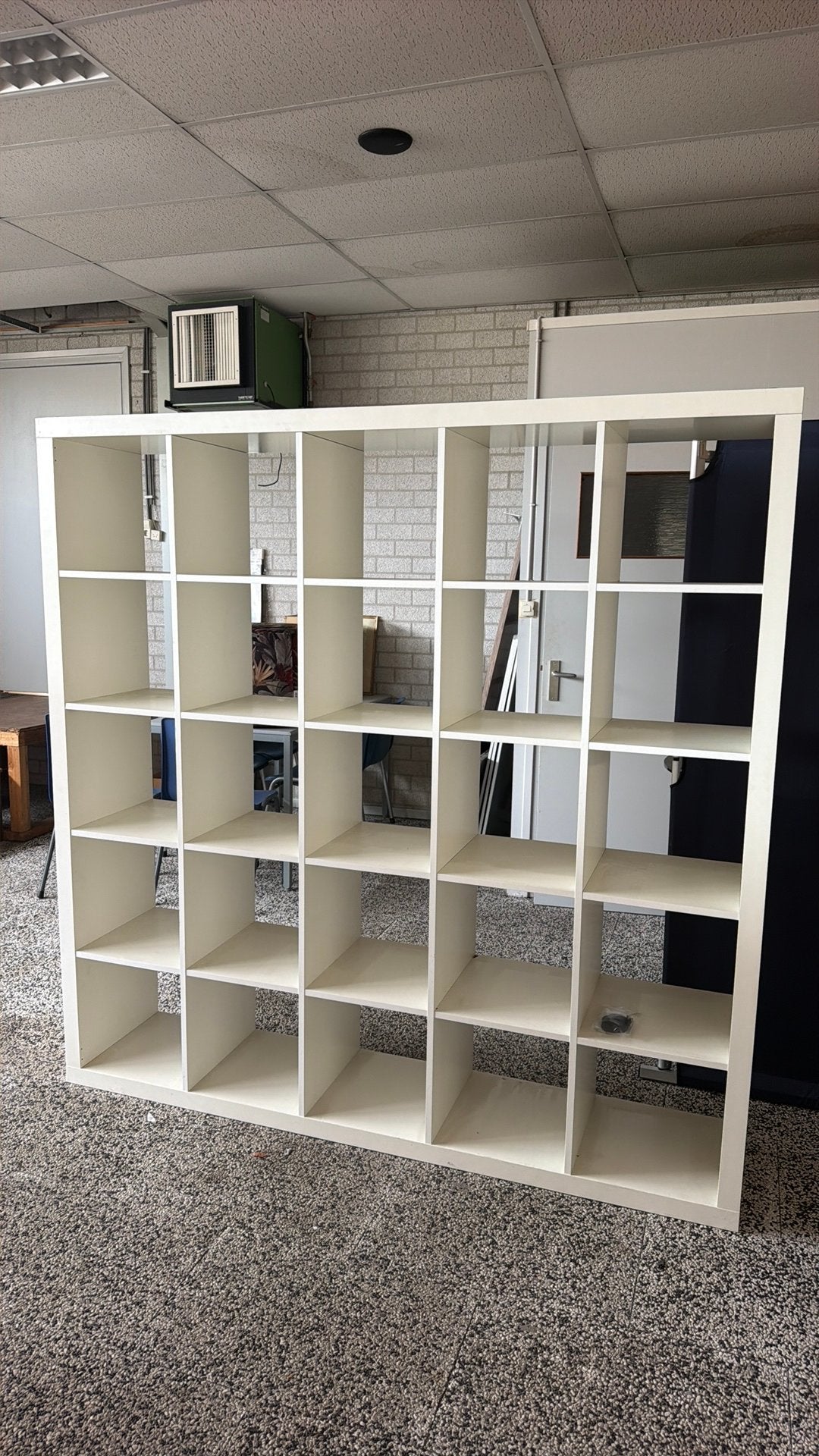 Witte vakkenkast, Ophalen, Gebruikt, 150 tot 200 cm, 150 tot 200 cm
