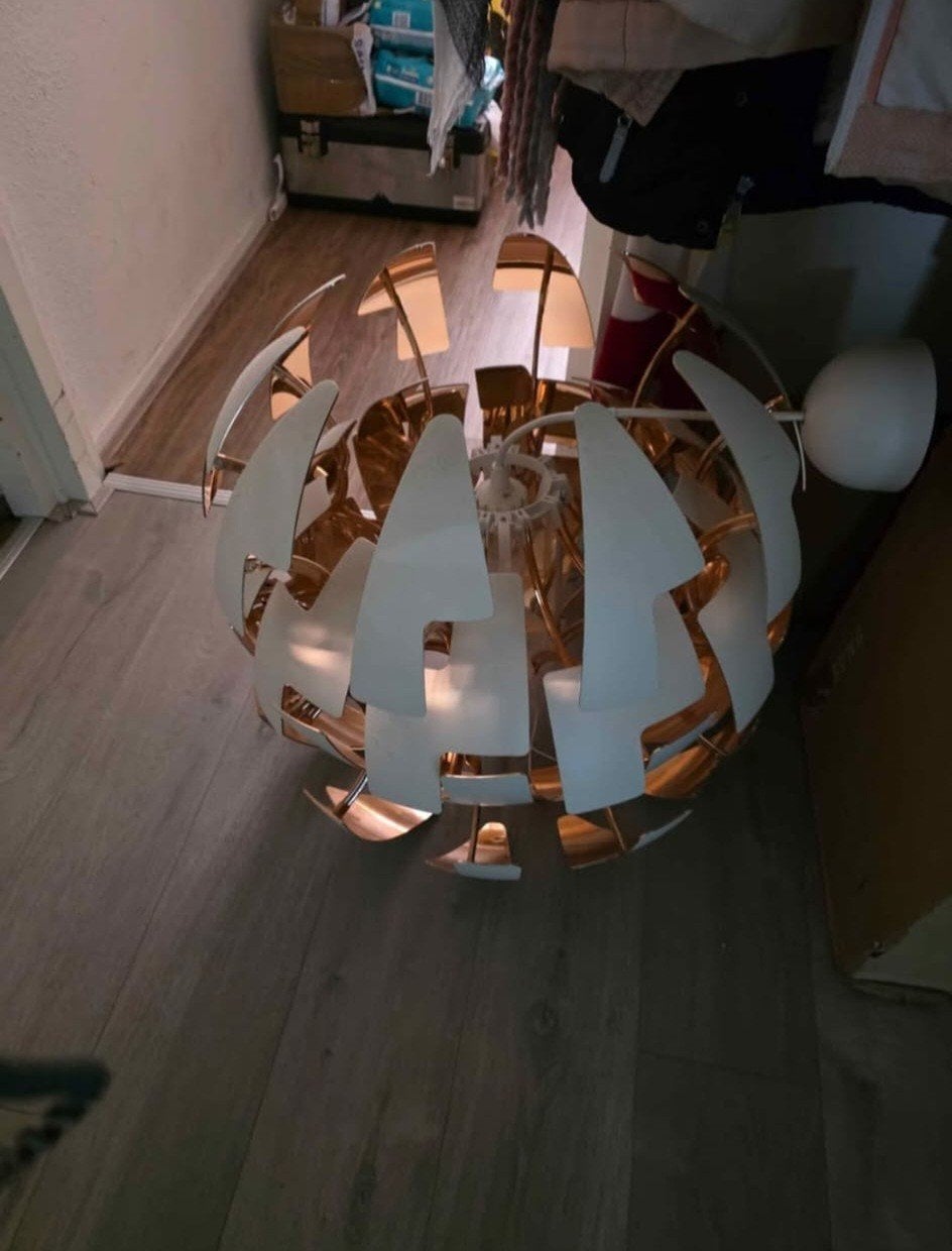 IKEA PS Hanglamp - Modern Design, Kunststof, Modern, Scandinavisch, Zo goed als nieuw, E27 (groot)