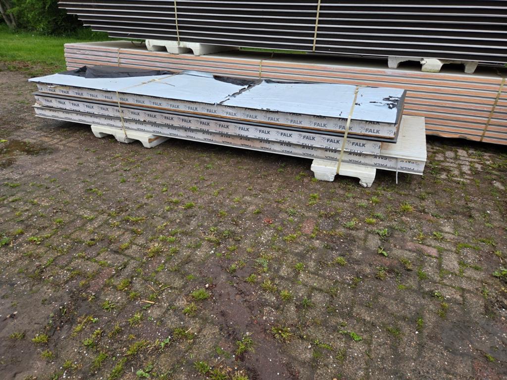Sandwichpanelen wandpaneel dakplaten 140mm !, Ophalen, Nieuw, 100 mm of meer
