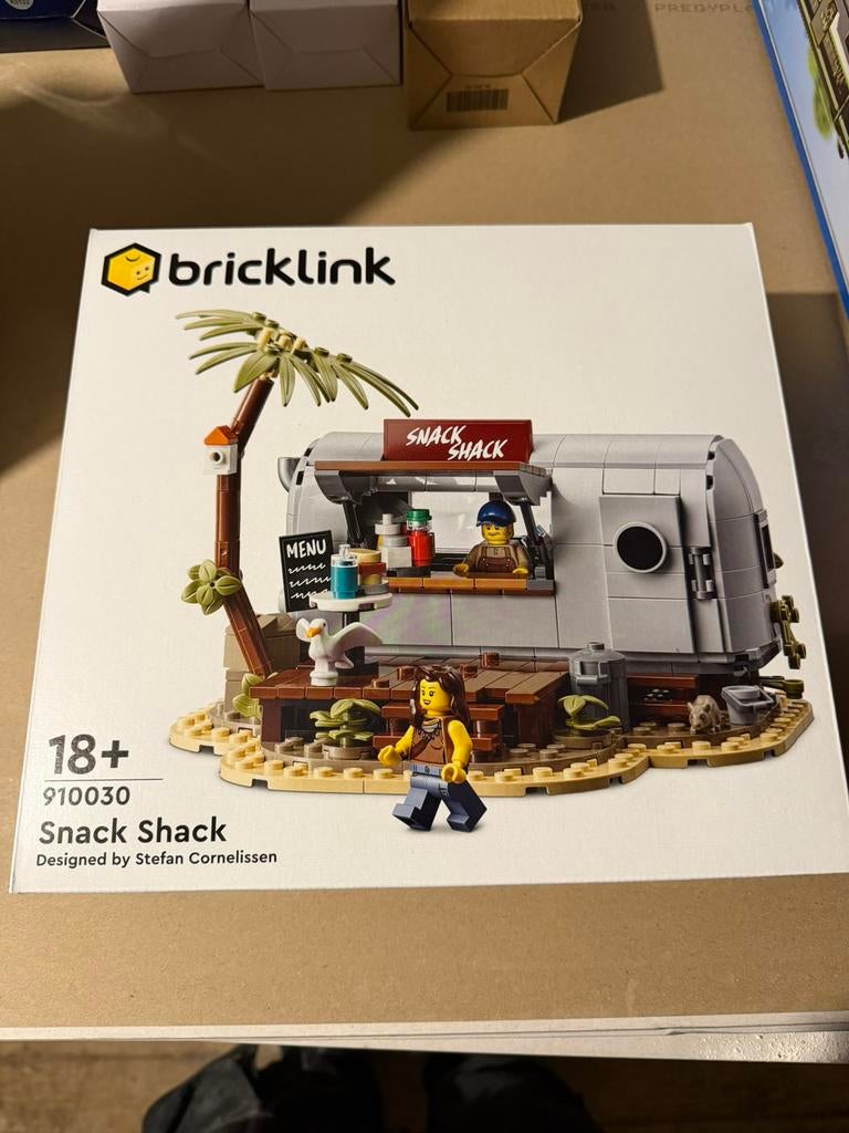 Bricklink 910030 snack shack, Ophalen of Verzenden, Zo goed als nieuw