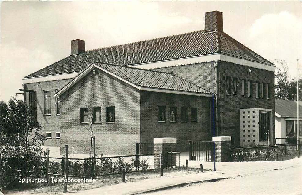 304-086-023 Spijkenisse Telefooncentrale, Verzamelen, Verzenden, Voor 1920, Zuid-Holland