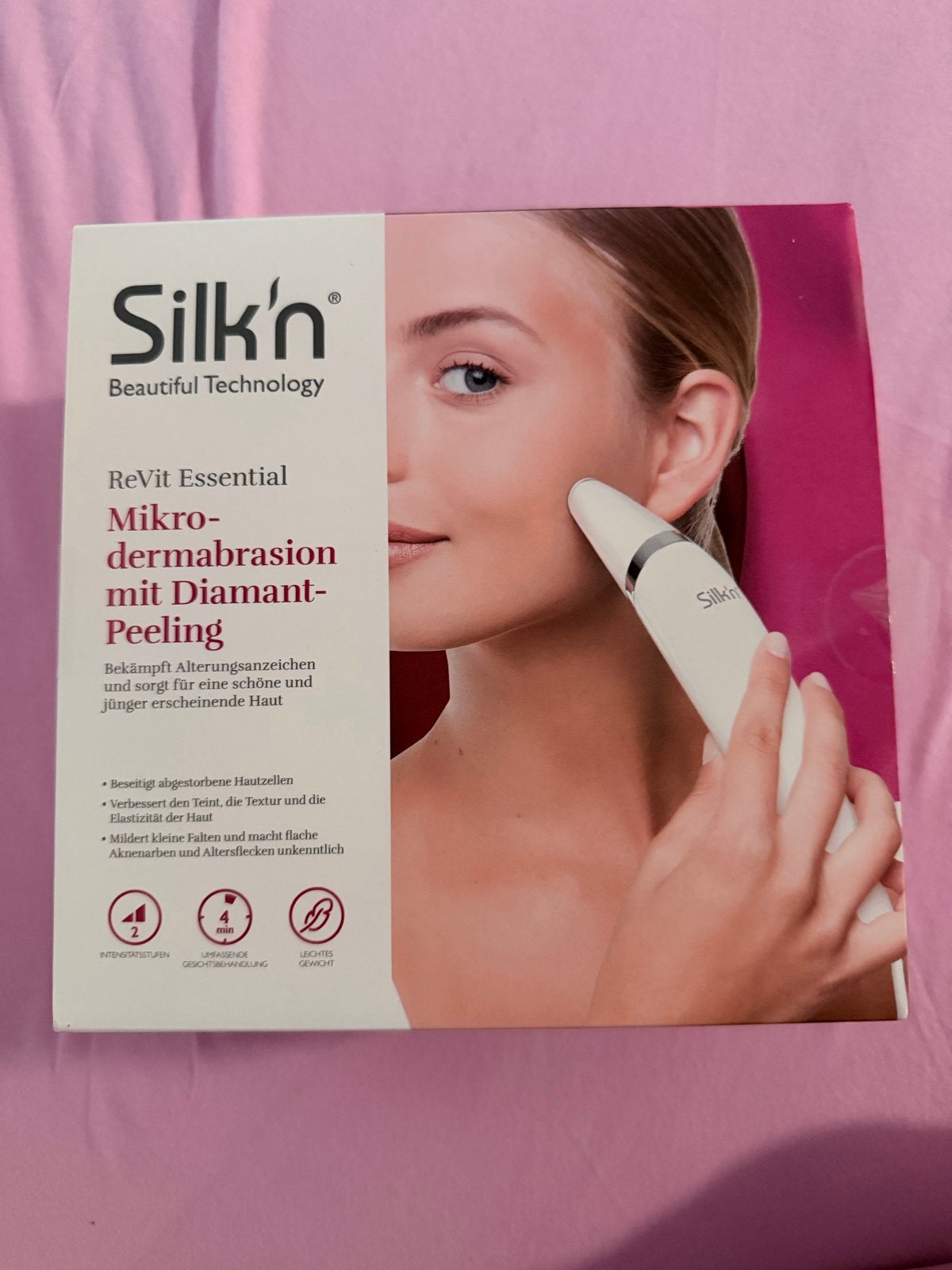 Silk'n ReVit Essential Microdermabrasie Apparaat, Ophalen of Verzenden, Nieuw, Gehele gezicht, Verzorging