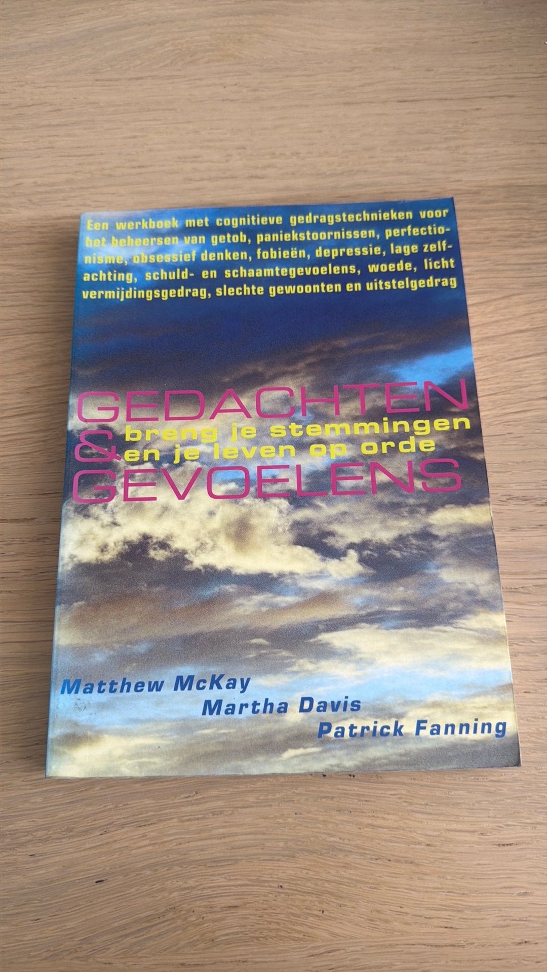 M. MacKay - Gedachten & Gevoelens, Ophalen of Verzenden, M. MacKay; M. Davis; P. Fanning, Ontwikkelingspsychologie, Zo goed als nieuw