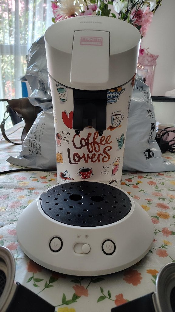 Philips Senseo Limited Edition Blond Amsterdam Senseo *ZGAN*, Koffiemachine, Ophalen of Verzenden, Zo goed als nieuw, 2 tot 4 kopjes